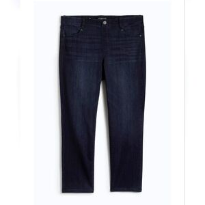 Liverpool Dark Blue Straight Leg Jeans